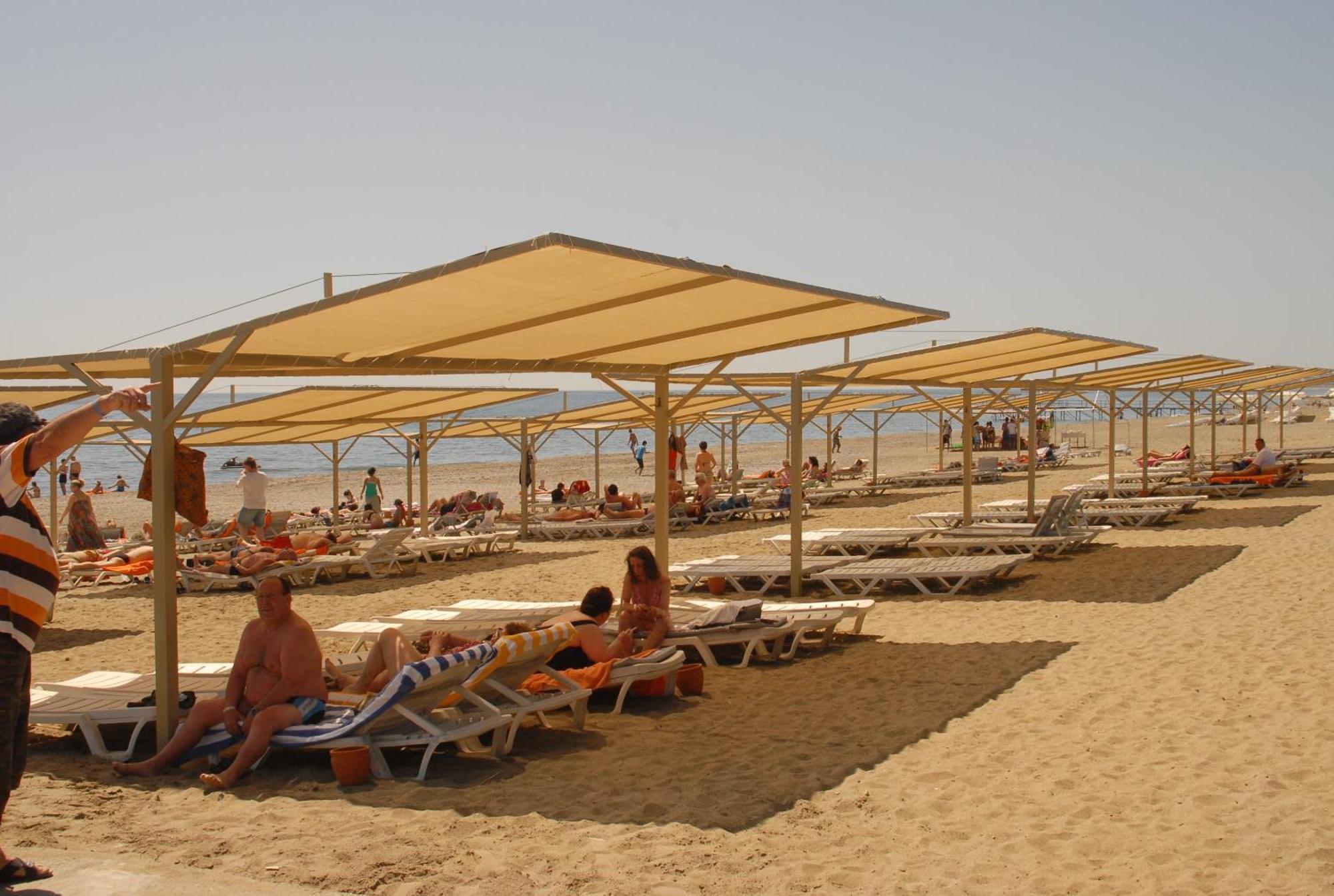 Club Turtas Beach Конаклы Экстерьер фото