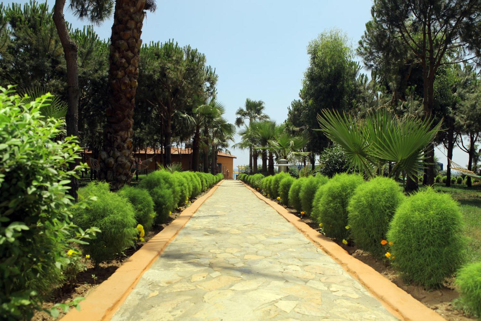 Club Turtas Beach Конаклы Экстерьер фото