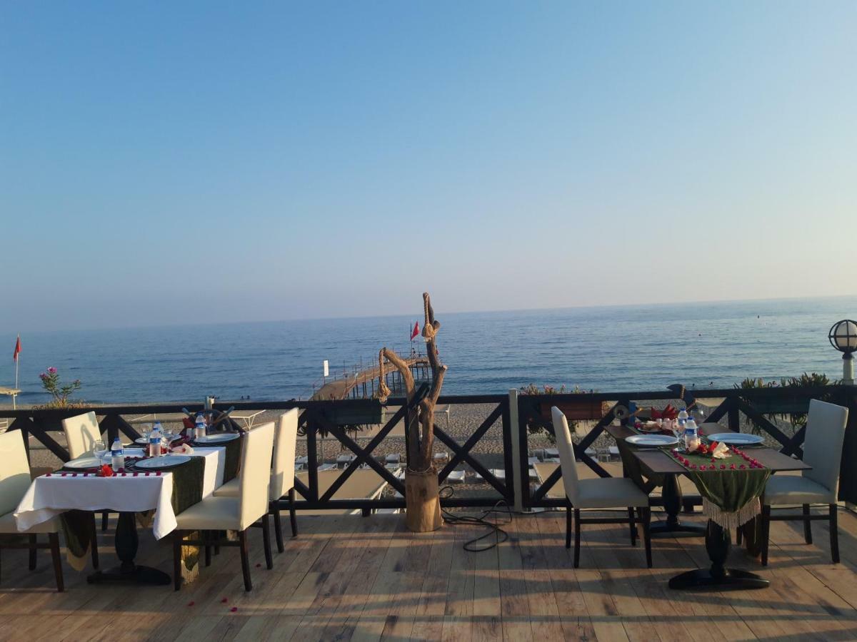 Club Turtas Beach Конаклы Экстерьер фото